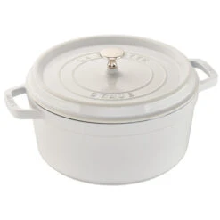 Staub Cast Iron 7 Quart Round Cocotte -Kitchen Supplies Store 1102802