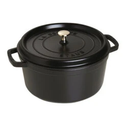 Staub Cast Iron 7 Quart Round Cocotte -Kitchen Supplies Store 1102825 f2c4bb24 da3d 4419 9b4d 7c9096d15452