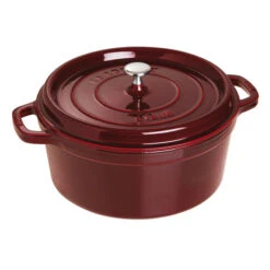 Staub Cast Iron 7 Quart Round Cocotte -Kitchen Supplies Store 1102887