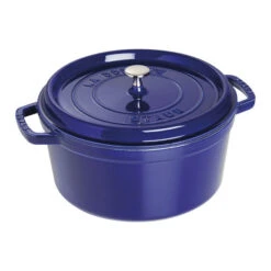 Staub Cast Iron 7 Quart Round Cocotte -Kitchen Supplies Store 1102891