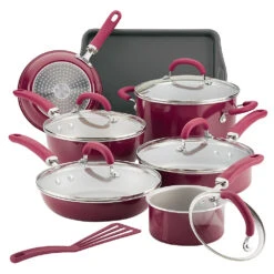 Rachael Ray Create Delicious Nonstick Cookware Set, 13 Piece -Kitchen Supplies Store 12145
