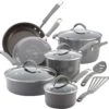 Rachael Ray Cucina Porcelain Nonstick Cookware Pots And Pans Set