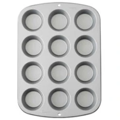 Wilton Recipe Right Nonstick Muffin And Cupcake Pan, 12-Cavity
