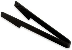 Kuhn Rikon, Black 6-Inch Small Silicone Chef's Tongs