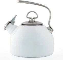 Chantal 1.8qt. Classic Enamel-on-Steel Teakettle -Kitchen Supplies Store 37 18s wt
