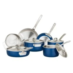 Viking Multi-Ply 2-Ply 11-Piece Cookware Set With Metal Lids