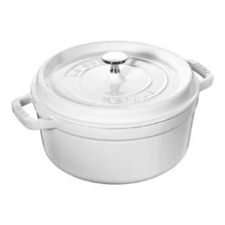 Staub 4 Quart Round Cocotte -Kitchen Supplies Store 40509 834 0 5