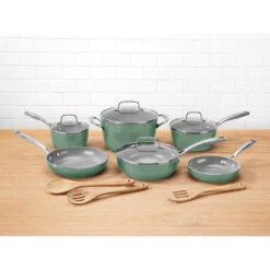 Cuisinart 13 Piece Greenchef® Ceramica® Nonstick Cookware Set