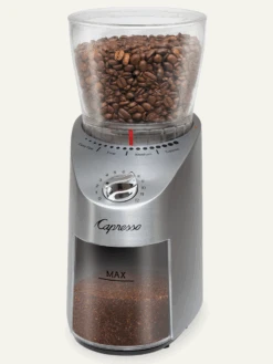 Capresso 575.05 Infinity Plus Commercial Grade Conical Burr Grinder