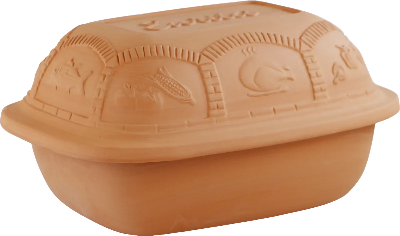 Eurita Clay Roaster Dutch Oven, Large 2 Eurita Clay Roaster Dutch Oven, Large - Image 2