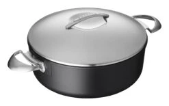 Scanpan Professional 4 Qt Low Sauce Pot With Lid