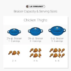 Le Creuset Round Braiser, 3.5 Quart -Kitchen Supplies Store 61J1cQf3mpL. AC SL1081
