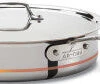 All-Clad, 6405 SS, 5 Qt. Saute Pan W/ Lid, With Copper Center