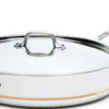 All-Clad, 6406 SS, 6 Qt. Saute Pan W/ Lid, With Copper Center