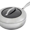 Scanpan CTX 4 Quart 10.25 Inch Deep Saute Pan With Lid