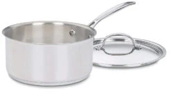 Cuisinart Chef's Classic Stainless Saucepan With Cover -Kitchen Supplies Store 7193 20