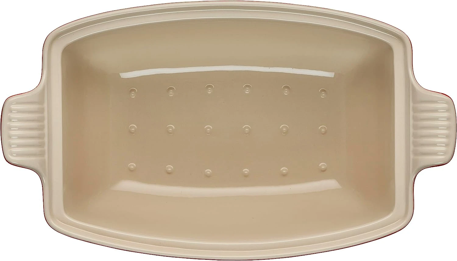 Le Creuset Heritage Deep Covered Rectangular Baker, Cerise 3 Le Creuset Heritage Deep Covered Rectangular Baker, Cerise - Image 3