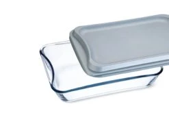 Simax Rectangular Tempered Glass Roaster, 13.7X10.5 In/3.7 Qt