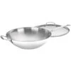Cuisinart 14" Stir Fry With Helper Handle And Glass Cover