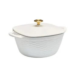 Tramontina Prisma 7 Qt Enameled Cast Iron Covered Square Dutch Oven