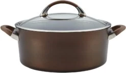 Circulon Symmetry Chocolate Dutch Oven 7 Quart