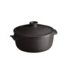 Emile Henry Round Dutch Oven Stew Pot, 2.6qt