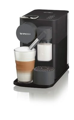 Nespresso Lattissima One By De'Longhi, Black, Single Serve Latte And Cappuccino Maker -Kitchen Supplies Store EN500B