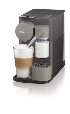 Nespresso Lattissima One By De'Longhi, Black, Single Serve Latte And Cappuccino Maker -Kitchen Supplies Store EN500DR