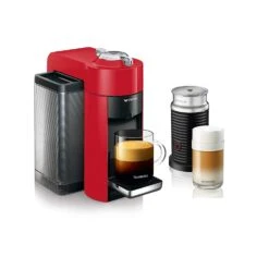 Nespresso Vertuo Coffee And Espresso Machine By De'Longhi With Aeroccino -Kitchen Supplies Store ENV135RAE