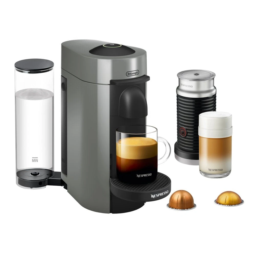 Nespresso VertuoPlus Coffee And Espresso Machine By De'Longhi With Aeroccino 2 Nespresso VertuoPlus Coffee And Espresso Machine By De'Longhi With Aeroccino - Image 2