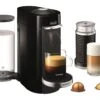 Nespresso VertuoPlus Deluxe Coffee And Espresso Machine By De'Longhi With Aeroccino ENV155TAE ENV155BAE