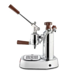 La Pavoni EuroPiccola - Chrome With Wood -Kitchen Supplies Store EPW 83 1800x1800 cda2a53f 366f 43ea a08e 0417c861e918
