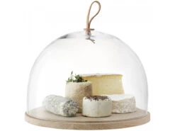 LSA International Ivalo Dome & Ash Base 12.5 In Clear (IV03)