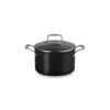 Le Creuset Essential Non-stick Ceramic Stockpot With Glass Lid 4 Qt.