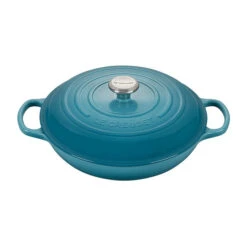 Le Creuset Round Braiser, 3.5 Quart -Kitchen Supplies Store RS12363 LS2532 3017SS lpr