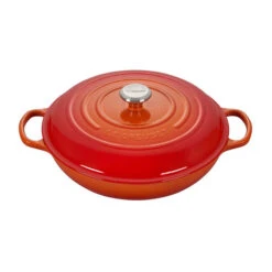 Le Creuset Round Braiser, 5 Quart -Kitchen Supplies Store RS12481 LS2532 322SS lpr