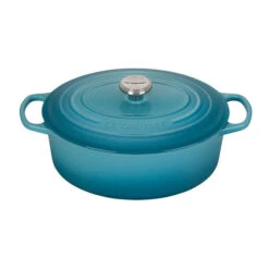 Le Creuset Oval French (Dutch) Oven, 5 Quart -Kitchen Supplies Store RS12537 LS2502 3117SS lpr