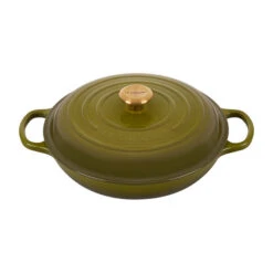 Le Creuset Round Braiser, 3.5 Quart -Kitchen Supplies Store RS15927 LS2532 30411SG LPR