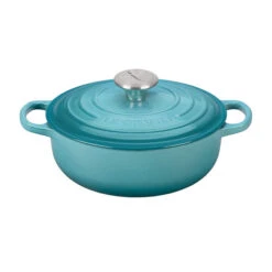 Le Creuset Signature Cast Iron Sauteuse Oven, 3.5 Qt -Kitchen Supplies Store RS6247 LS2598 2417 ssknob 1