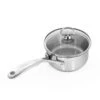 Chantal Induction 21 Steel Saucepan W/ Glass Lid