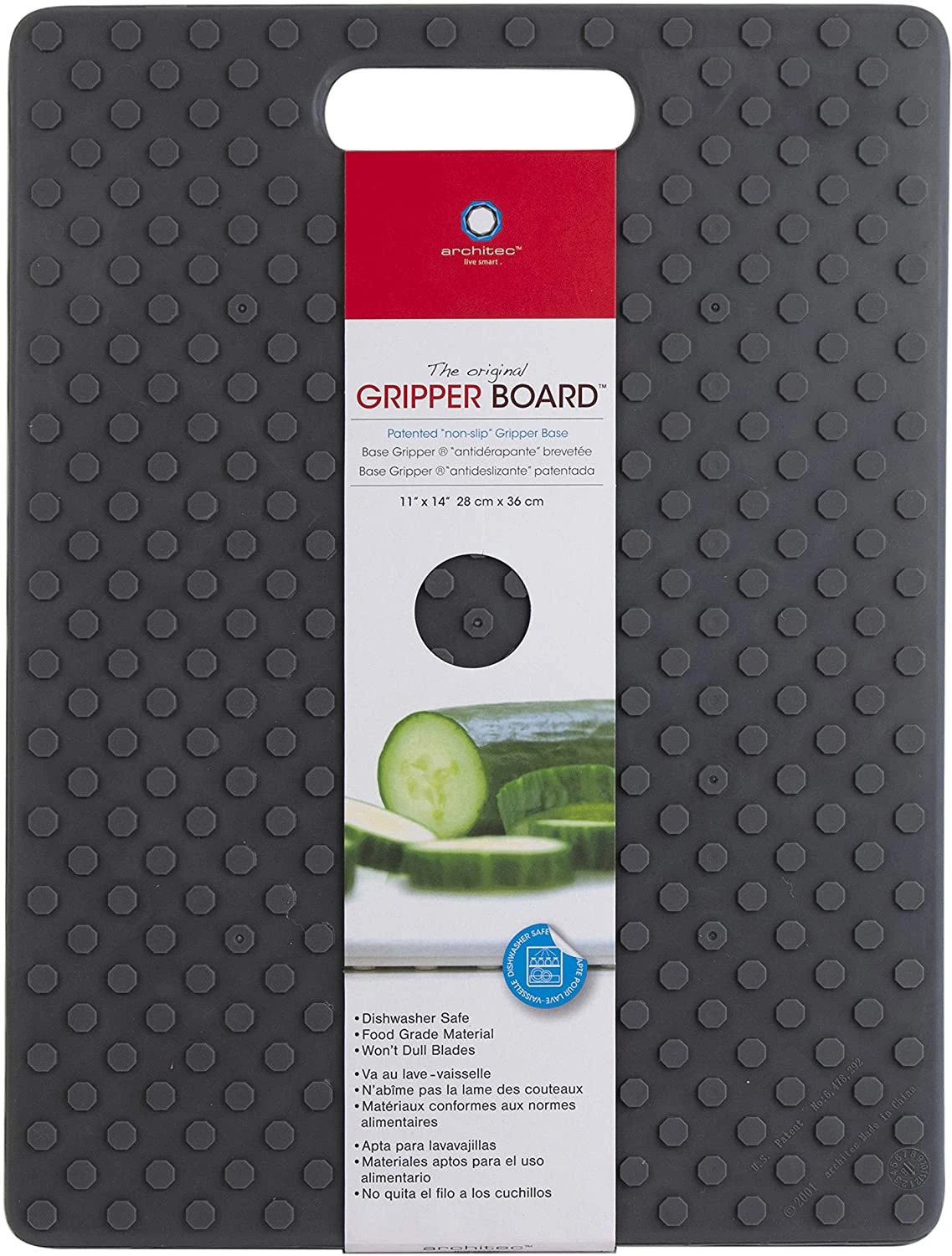 Architec Gripper Cutting Board, 11x14 1 Architec Gripper Cutting Board, 11x14