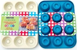 Casaware Ceramic NS 12-Cup Mini Fluted Pan