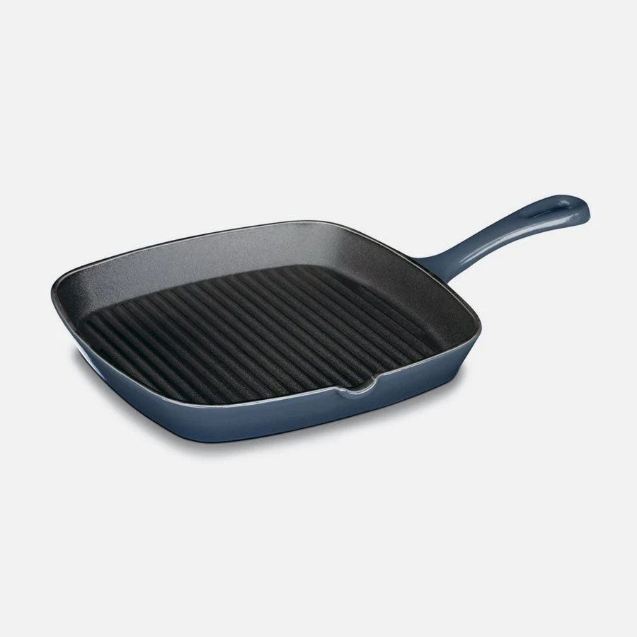 Cuisinart Chef's Classic Enameled Cast Iron 9-1/4-Inch Square Grill Pan 2 Cuisinart Chef's Classic Enameled Cast Iron 9-1/4-Inch Square Grill Pan - Image 2