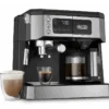 Delonghi All-in-One Coffee & Espresso Maker, Cappuccino, Latte Machine + Advanced Milk Frother - COM530M