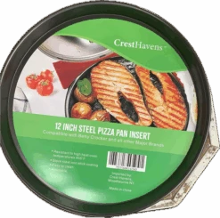 Crest Havens 12 Inch Steel Pizza Pan Insert (For Betty Crocker)