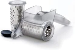 Cuisipro 2-Drum Etched Rotary Grater Set