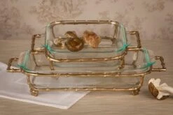Dessau Bamboo Pyrex Holder