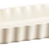 Emile Henry Slim Rectangular Tart Dish, Small 6" X 14" - 1.7 Qt