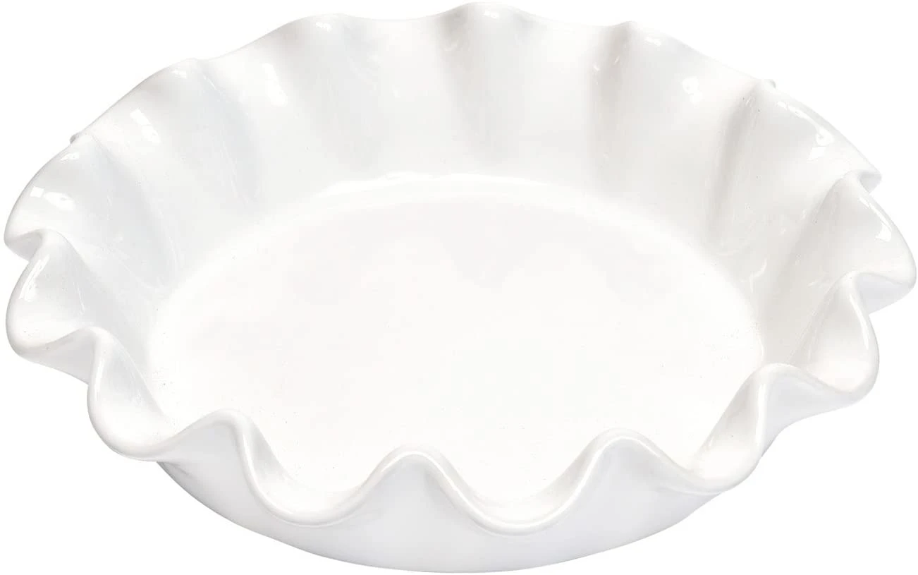 Emile Henry Deep Ruffled Pie Dish, 10.5", 1.25 Qt 2 Emile Henry Deep Ruffled Pie Dish, 10.5", 1.25 Qt - Image 2