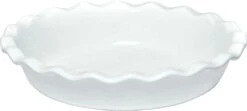 Emile Henry Le Grande 12 Inch Pie Dish, Flour